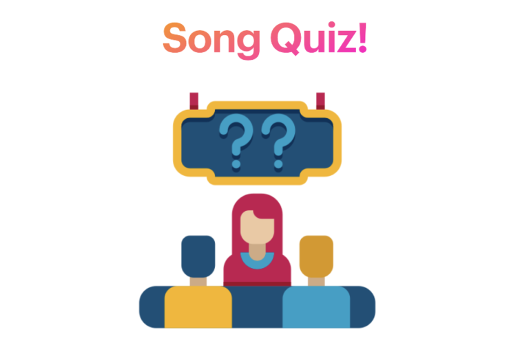 My First Session: Song Quiz Activity